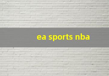 ea sports nba